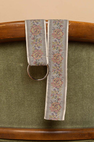floral pattern cloth belt