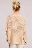 honeycomb cardigan