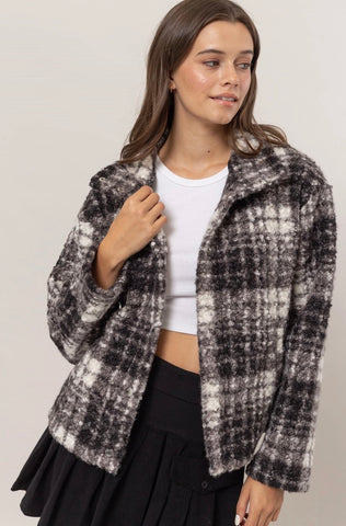 bunny slope boucle jacket