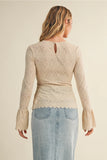 poet lace top