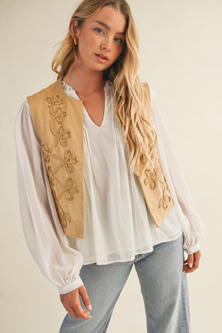 golden girl vest