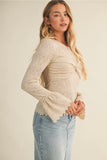 poet lace top