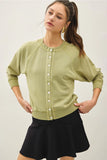 matcha moment cardigan