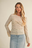 poet lace top