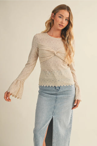 poet lace top