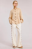 honeycomb cardigan