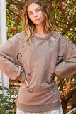 nappe oversized sweatshirt
