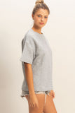 off-duty sweatshirt tee