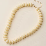 chunky bead necklace