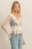 chantilly bloom blouse