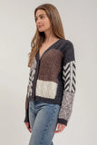 patchwork play cardigan