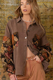 tapestry button down