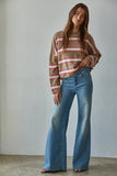 soft launch striped sweater