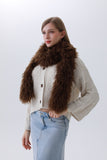 fuzzy boa scarf