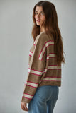soft launch striped sweater